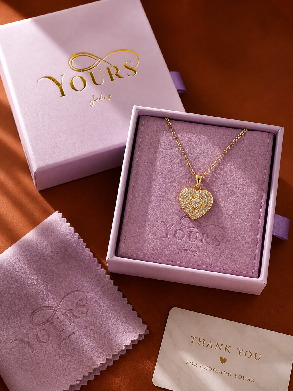 Inside Me Heart Necklace