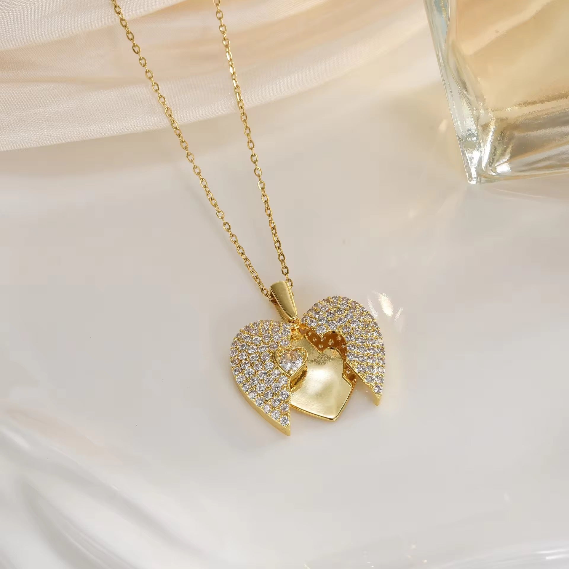 Inside Me Heart Necklace