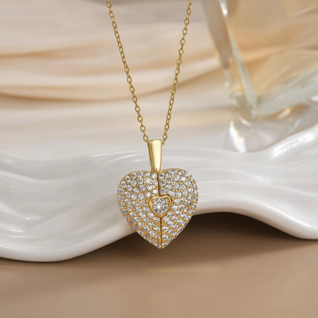 Inside Me Heart Necklace