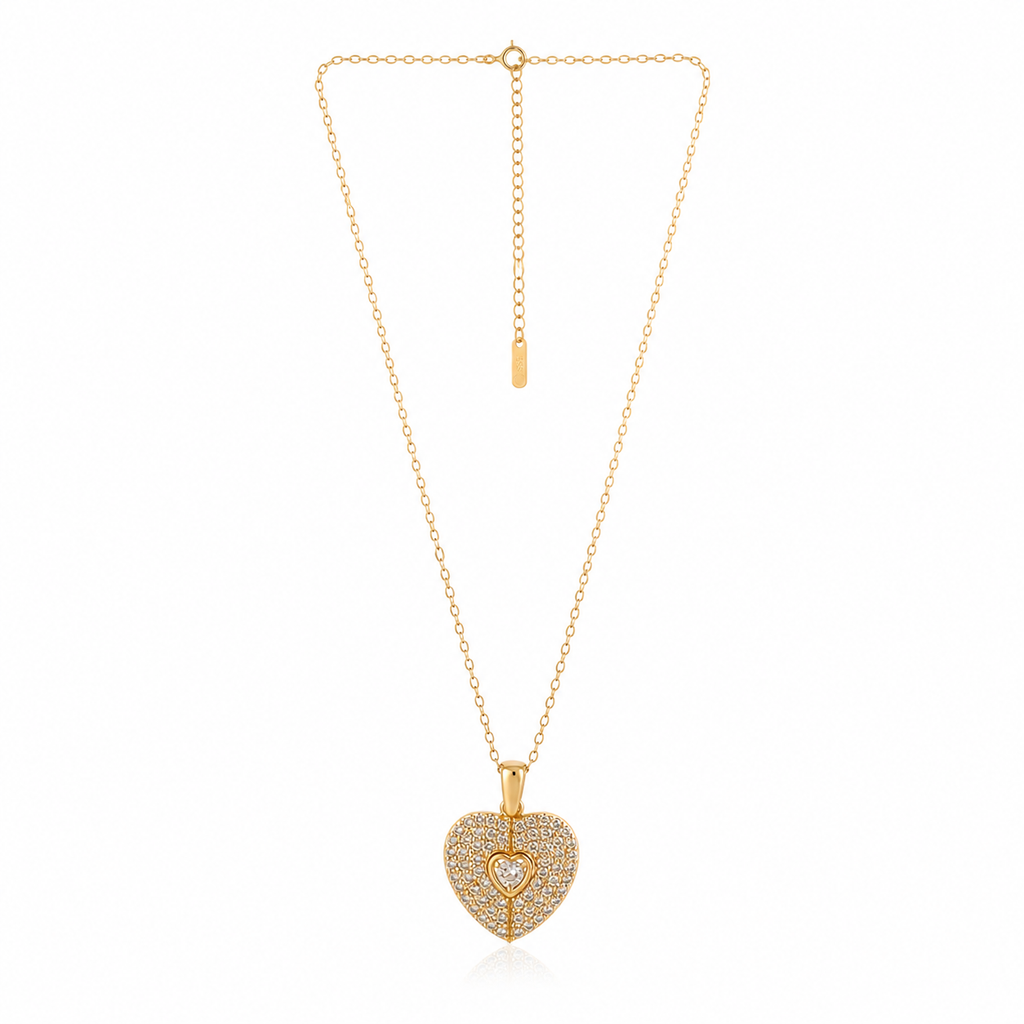 Inside Me Heart Necklace