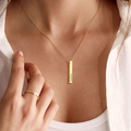 Gold Bar Necklace
