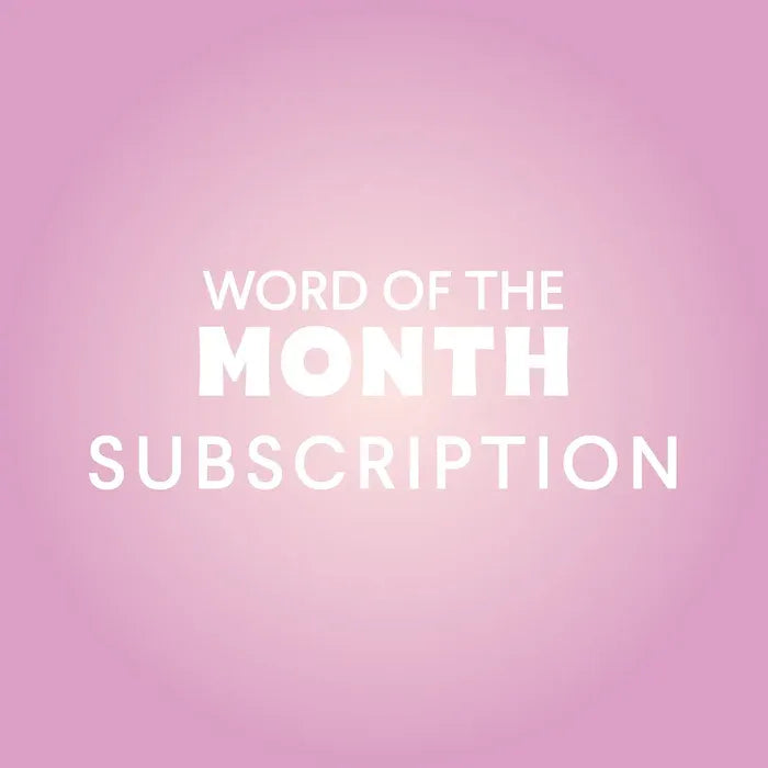 Word of the Month Subscription